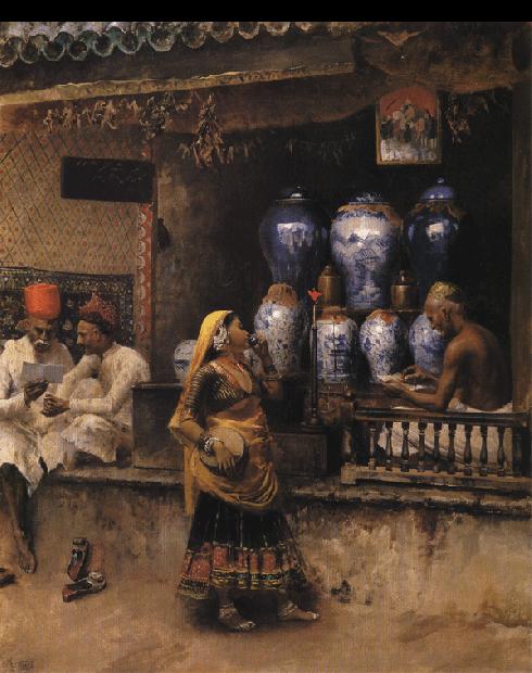 Edwin Lord Weeks The Vase Seller